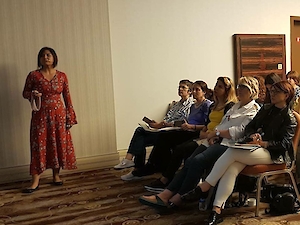 Kurucumuz Dr Gülçin Babaoğlu 6. Geleneksel Gaps Danişmanlari Bilgi Paylaşim Toplantisina Katıldı.