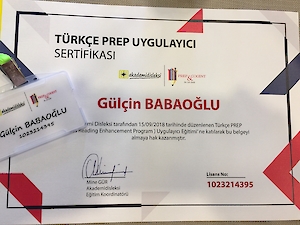 Kurucumuz Dr. Gülçin Babaoğlu Sertifikali Prep Uygulayicisi. Prep Nedir?