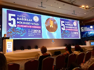 Kurucumuz Dr Gülçin Babaoğlu 5. Ulusal Bağırsak Mikrobiyotası Ve Probiyotik Kongresi&#039;ni Katıldı. 