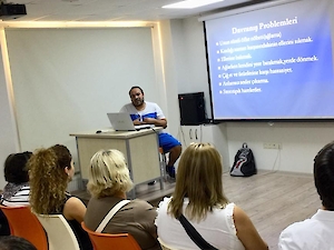 Bir Öğrenci Sunumunu Daha Gerçekleştirdik.