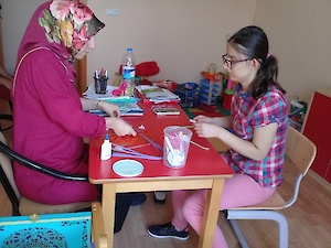 Marmaram'da Quiling Çalişmalari