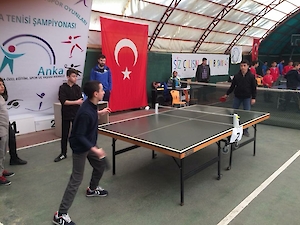 Masa Tenisi Turnuvasina Katildik