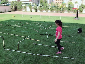 Spor Becerilerini Geliştirmek İçin Bahçe Parkurlarimiz Hazir