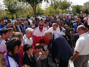 Sayın Çorlu Kaymakamımız Levent Kiliç&#039;i Uğurladık.