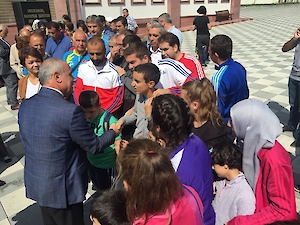 Sayın Çorlu Kaymakamımız Levent Kiliç&#039;i Uğurladık.