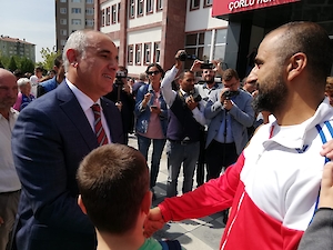 Sayın Çorlu Kaymakamımız Levent Kiliç&#039;i Uğurladık.