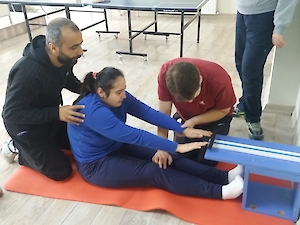 Sporcularimizin Ön Test Ölçümleri Yapildi