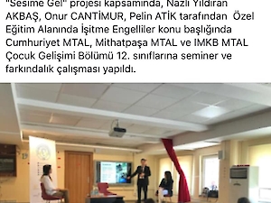 Sesime Gel Dil Ve İşitsel Müdahale Programi 