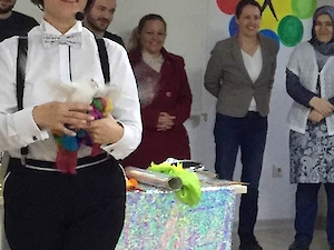 Sihirbaz Filiz Kömür&#039;ü Kurumumuzda Ağırladık