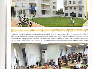 İşitme Birimimizle Salyangoz Dergisindeyiz