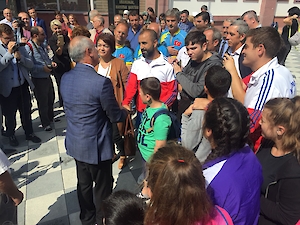 Sayın Çorlu Kaymakamımız Levent Kiliç&#039;i Uğurladık.