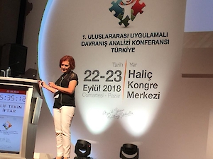 Uluslararasi Uygulamali Davraniş (Aba) Analizi Konferansina Katildik.