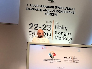 Uluslararasi Uygulamali Davraniş (Aba) Analizi Konferansina Katildik.