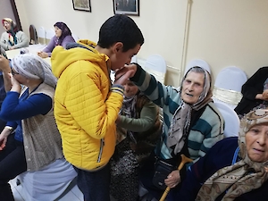 Huzurevinde Büyüklerimizi Ziyaret Ettik