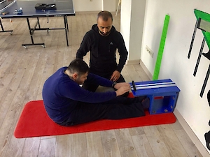 Sporcularimizin Ön Test Ölçümleri Yapildi