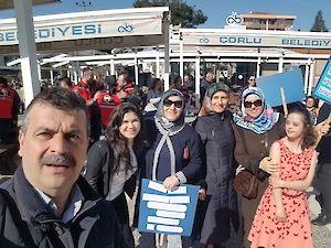 Down Sendromlular Farkindalik Yürüyüşüne Katildik