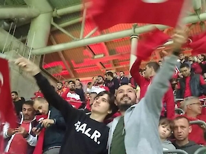 Sporcularimiz Milli Maçta