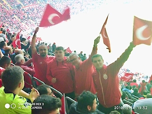 Sporcularimiz Milli Maçta