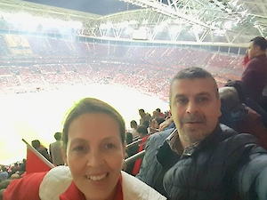 Sporcularimiz Milli Maçta