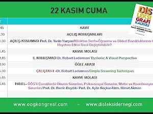 1. Uluslararasi Katilimli Özgül Öğrenme Güçlüğü Kongresi Gerçekleşti