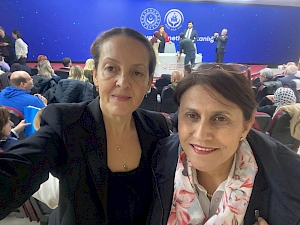 Kurucumuz Dr. Gülçin Babaoğlu Aile ve Sosyal Hizmetler Bakanlığındaki toplantıya katıldı.