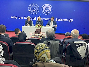 Kurucumuz Dr. Gülçin Babaoğlu Aile ve Sosyal Hizmetler Bakanlığındaki toplantıya katıldı.